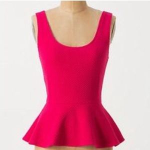 Anthropologie Peplum Top